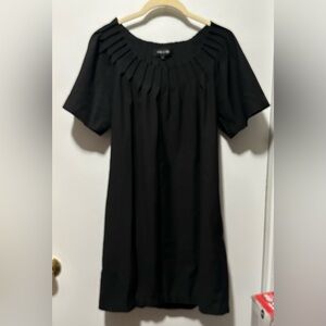 Pollini Classic Black Long Sleeve Dress